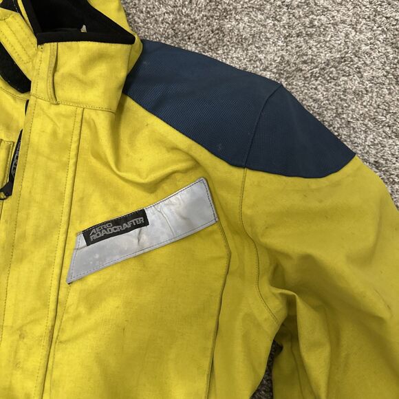 Aerostich Roadcrafter Classic 2 Piece Gore-Tex Suit Yellow/Grey Men’s Size 48 - Picture 4 of 16